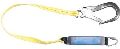 2M Shock Absorbing Lanyard with Scaffold Hook