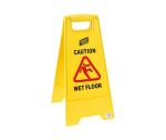 Wet Floor Caution A-Frame Sign