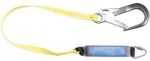 2m Shock Absorbing Lanyard with Scaffold Hook