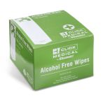 Medical Alcohol Free Wipes (Pack of 100)     
