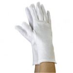 Bleached Cotton Forchette Glove