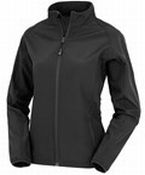 Womens Recycled 2-layer Printable Softshell J