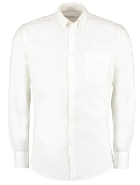Long Sleeve Slim Fit Premium Oxford Shirt